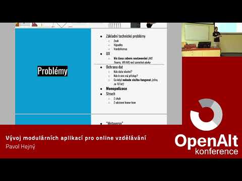 Vývoj modulárních aplikací pro online vzdělávání